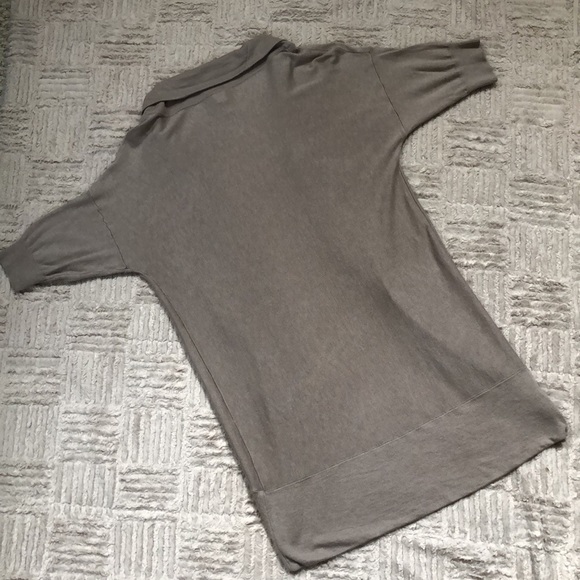 GAP open cardigan, dropped shoulder half sleeve neutral color New, Size XS - Picture 13 of 16